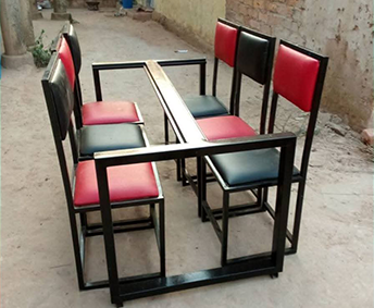 SS Dining Table and Chair
